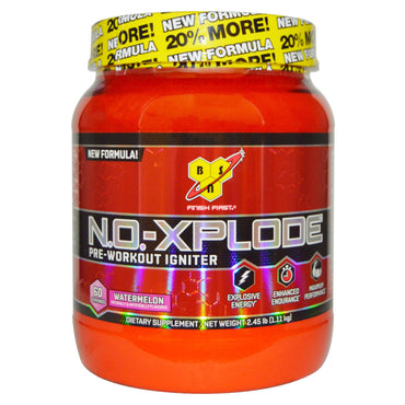 BSN, N.O.-Xplode, Pre-Workout Igniter, Watermelon, 2.45 lbs (1.11 kg)