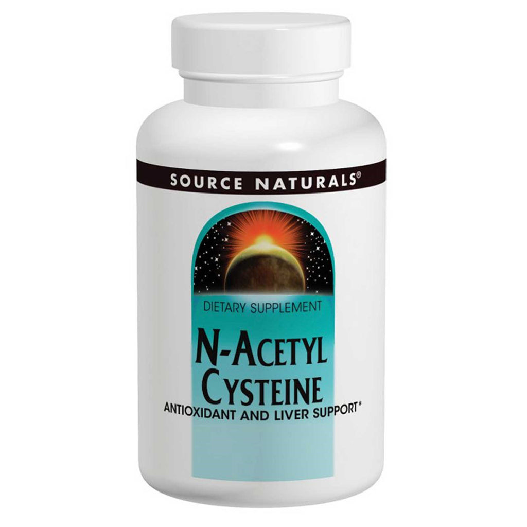 Source Naturals, N-acetilcisteína, 600 mg, 120 tabletas