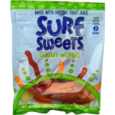 SurfSweets, Gummy Worms, 2.75 oz (78 g)