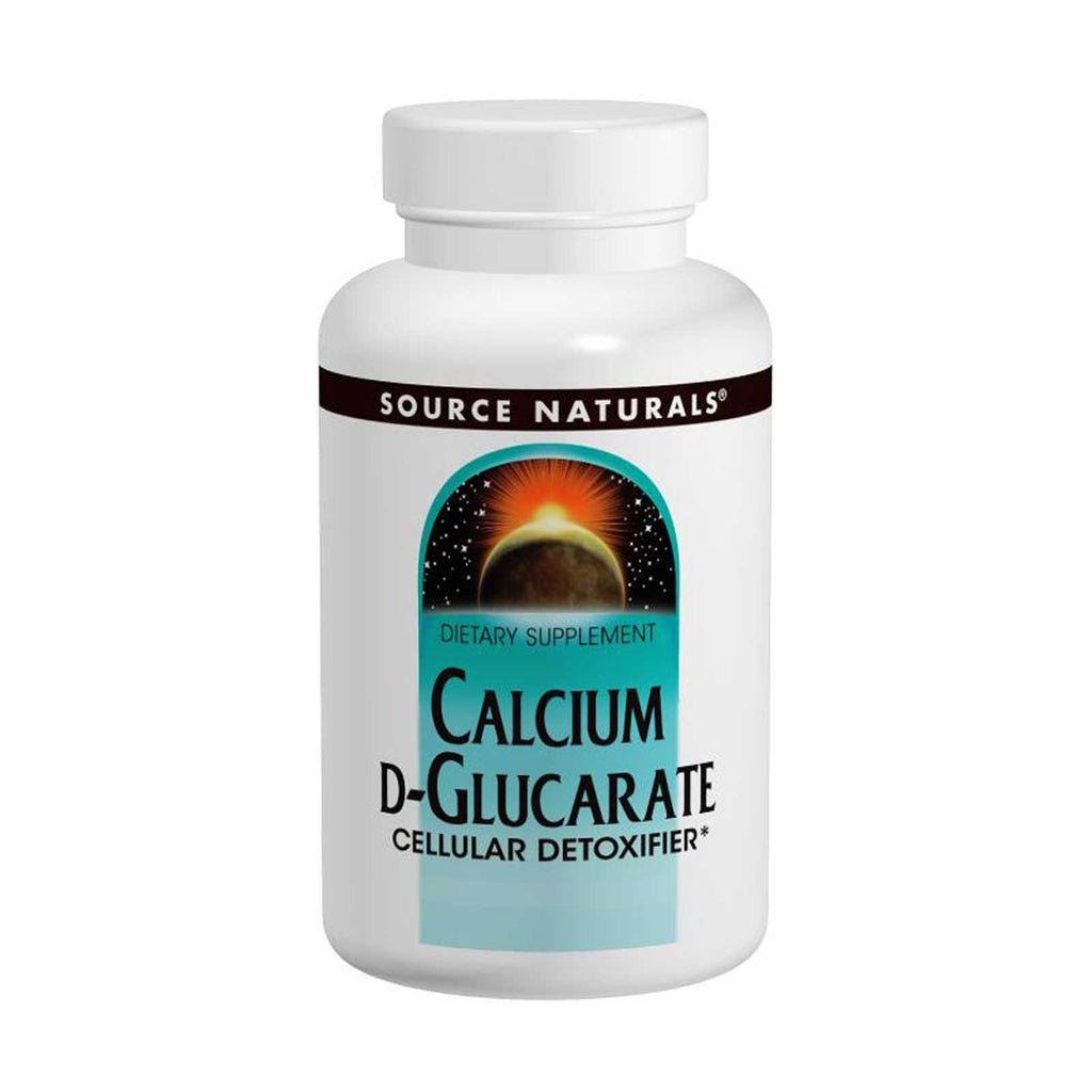Source Naturals, D-glucarate de calcium, 500 mg, 120 comprimés