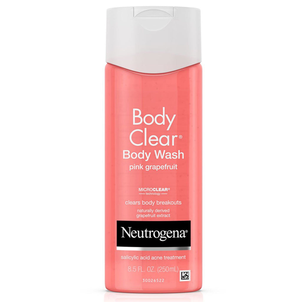 Neutrogena, Body Clear, gel de baño, pomelo rosado, 8,5 fl oz (250 ml)