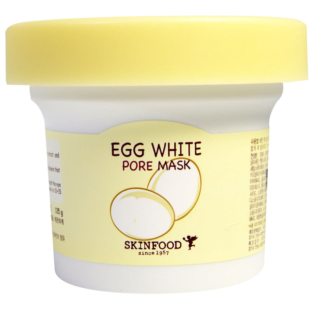 Skinfood, Mascarilla para poros de clara de huevo, 125 g