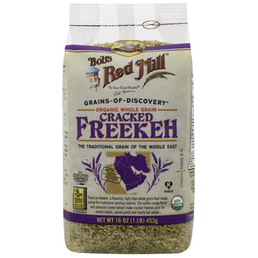Bob's Red Mill Grains-of-Discovery Cracked Freekeh 16 אונקיות (453 גרם)