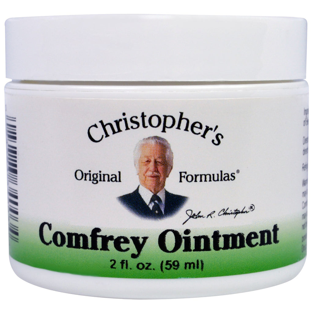 Christopher's Original Formulas, コンフリー軟膏、2 fl oz (59 ml)