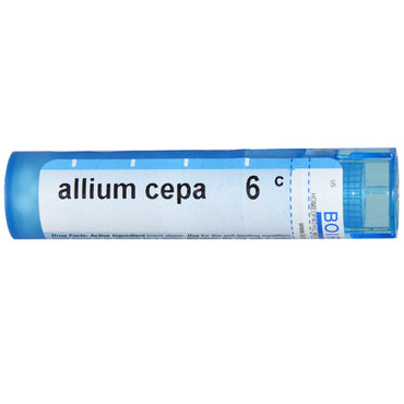 Boiron, enkelvoudige remedies, allium cepa, 6c, ongeveer 80 pellets