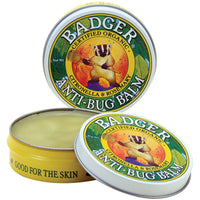 Badger Company, Bálsamo antiinsectos, citronela y romero, 21 g (0,75 oz)