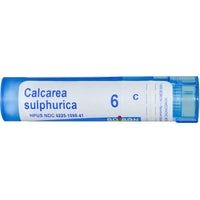 Boiron, Single Remedies, Calcarea Sulphurica, 6C, aproximadamente 80 gránulos