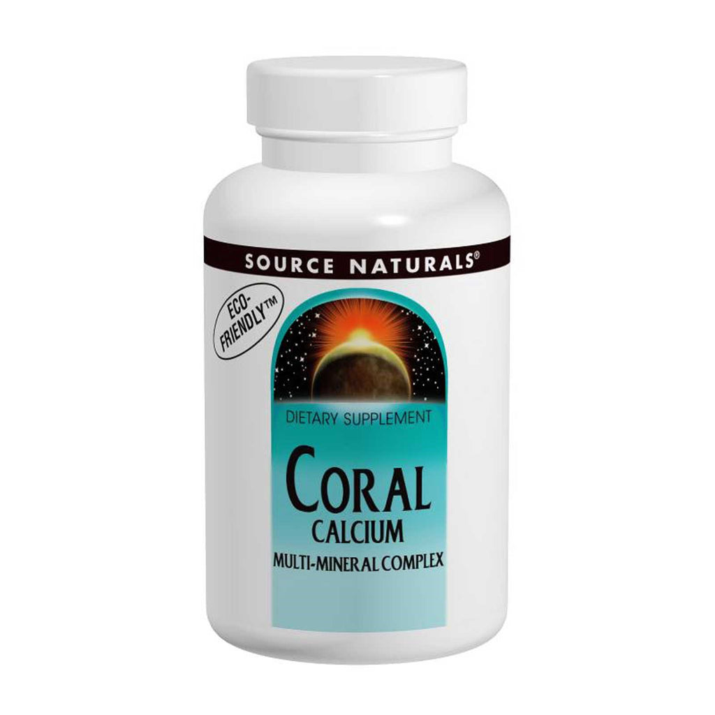 Naturlig kilde, korallkalsium, multimineralkompleks, 120 tabletter