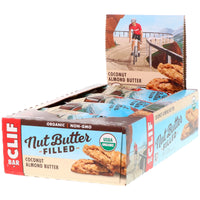 Clif Bar  Nut Butter Filled Energy Bar Coconut Almond Butter 12 Energy Bars 1.76 oz (50 g) Each