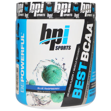 BPI Sports, Melhor BCAA, Framboesa Azul, 300 g (10,58 oz)