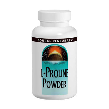 Source Naturals, L-Proline-poeder, 4 oz (113,4 g)