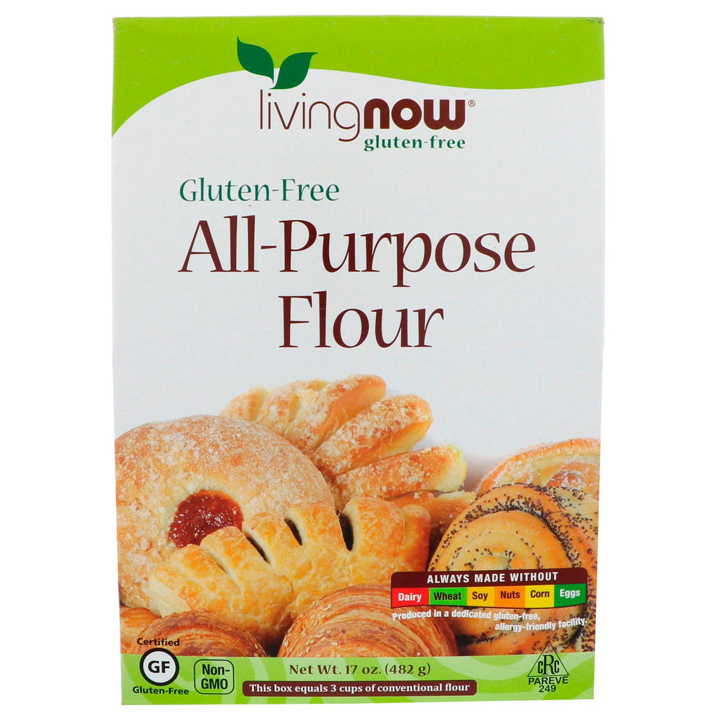 Now Foods, Mąka uniwersalna, bezglutenowa, 17 uncji (482 g)