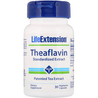 Life Extension, Theaflavin Standardized Extract, 30 Vegetarian Capsules