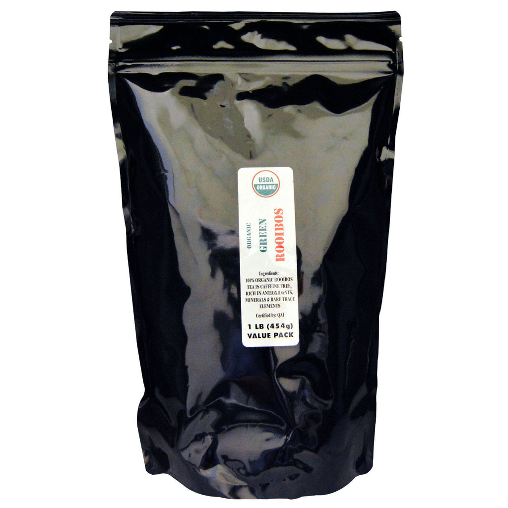 Port Trading Co., Green Rooibos, koffeinfri, 1 lb (454 g)