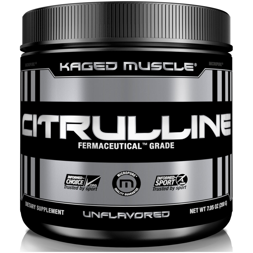 Kaged Muscle, Citrulline, Uflavored, 7 oz (200 g)