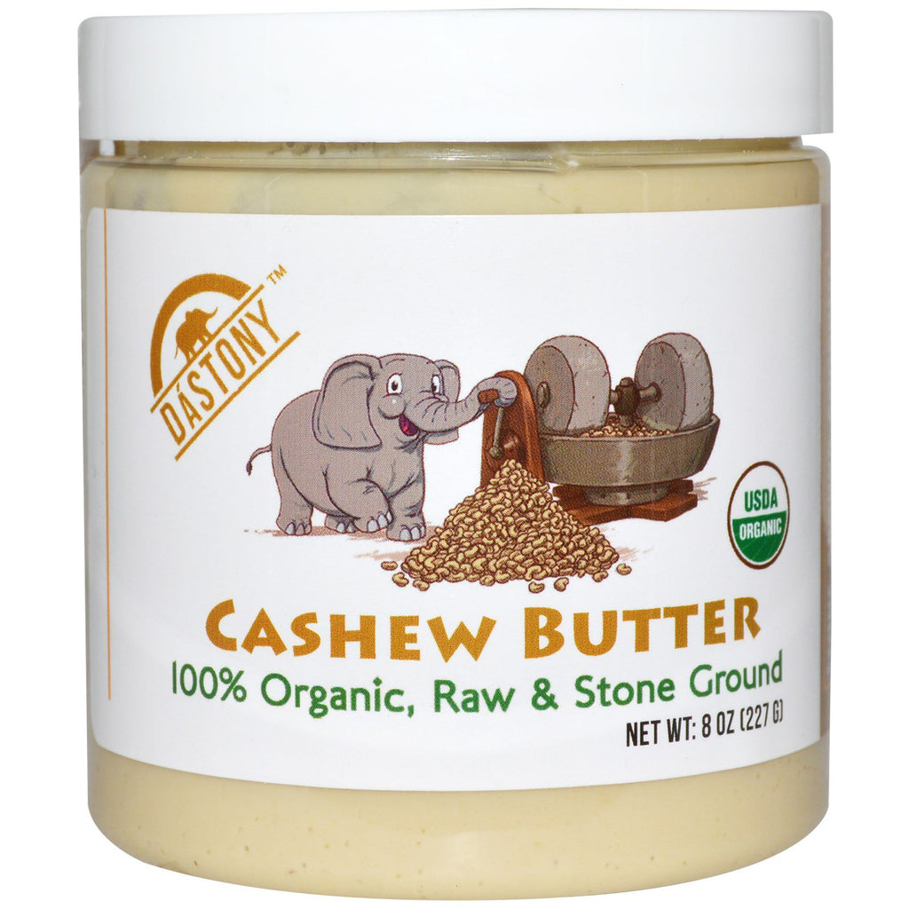 Dastony, 100% , Cashew Butter, 8 oz (227 g)