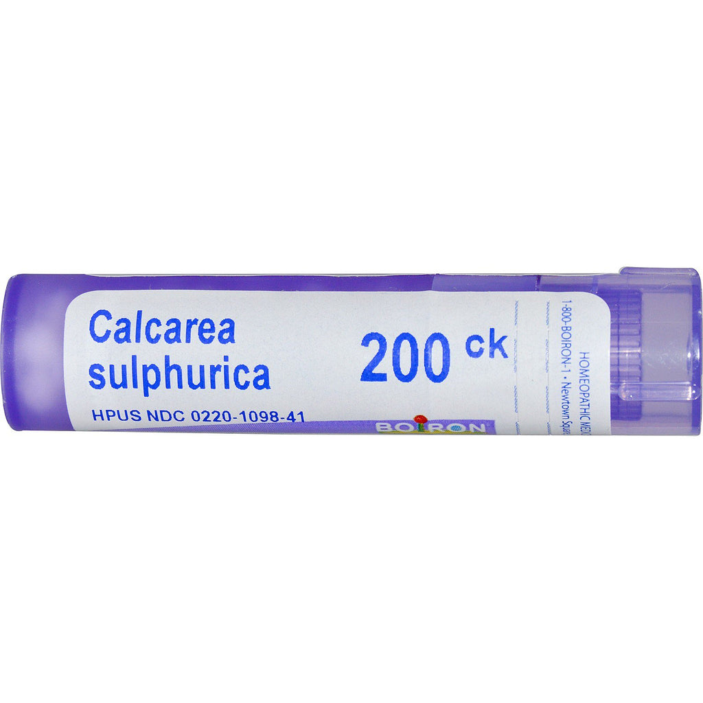 Boiron, Single Remedies, Calcarea Sulphurica, 200 CK, aproximadamente 80 gránulos