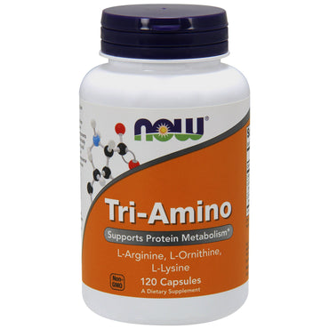 Nu voedingsmiddelen, tri-amino, 120 capsules