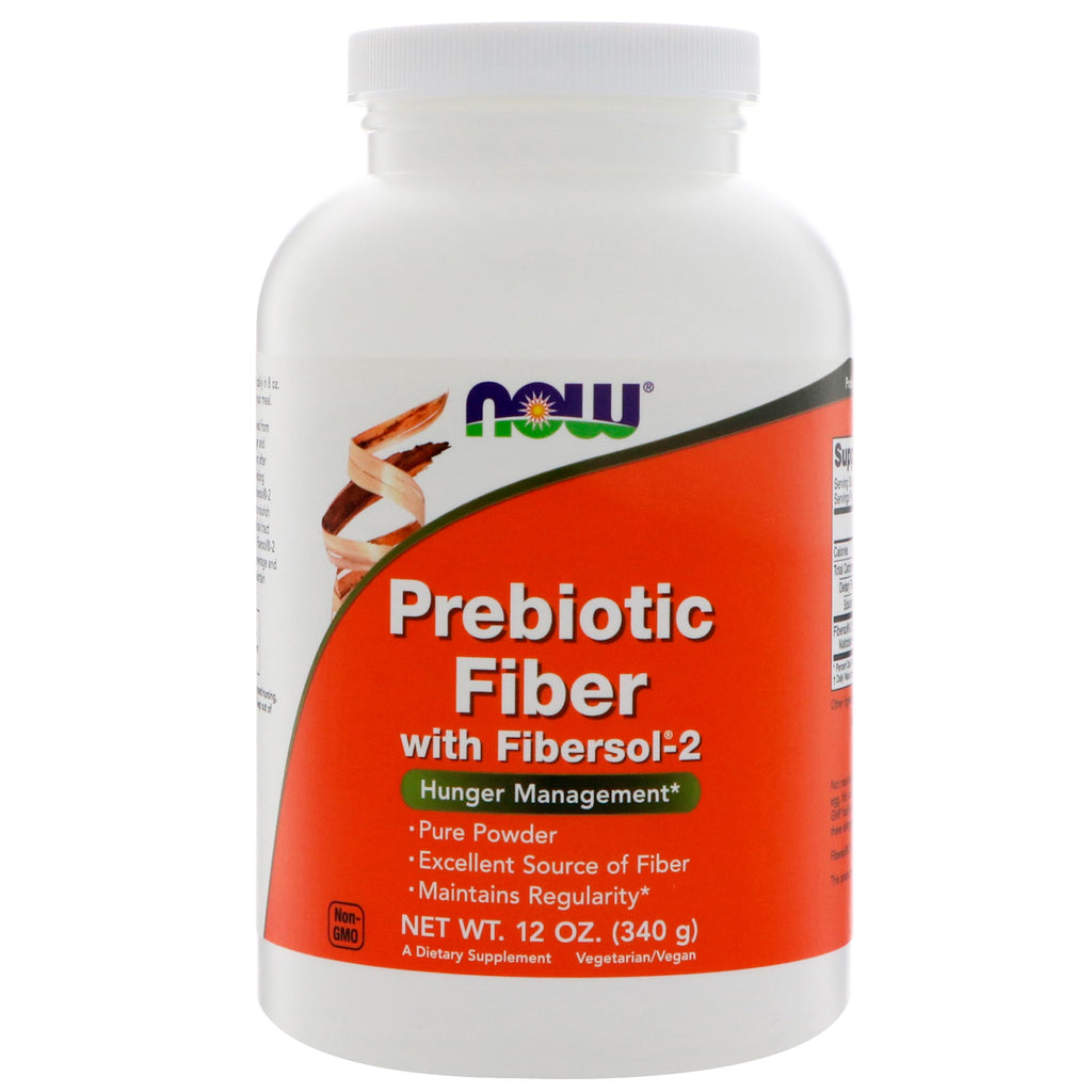 Now Foods, fibre prebiotice cu Fibersol-2, 12 oz (340 g)