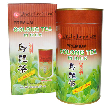 Uncle Lee's Tea, شاي أولونغ الممتاز بكميات كبيرة، 4.23 أونصة (120 جم)