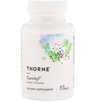 Thorne Research, Carnityl, Acetyl-L-Carnitine, 60 Capsules