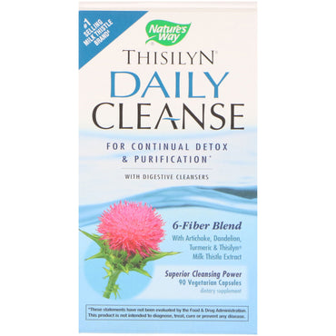 Nature's Way, Thisilyn Daily Cleanse, 90 Cápsulas Vegetarianas