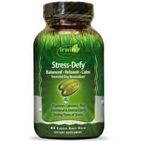 Irwin Naturals, Stress-Defy, 84 Liquid Soft-Gels