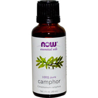 Now Foods, huiles essentielles, camphre, 1 fl oz (30 ml)