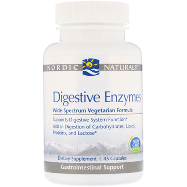 Nordic Naturals, Digestive Enzymes, 45 Capsules