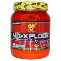 BSN, N.O.-Xplode, Pre-Workout Igniter, Blue Raz, 2.45 lbs (1.11 kg)