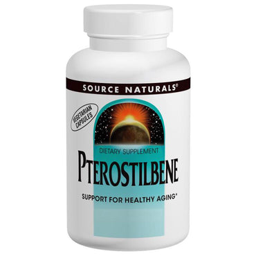 Source Naturals, Ptérostilbène, 50 mg, 120 gélules