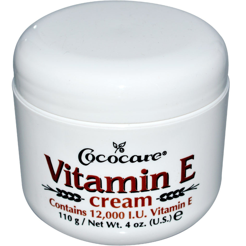 Crema alla vitamina E Cococare 12000 UI 4 once (110 g)