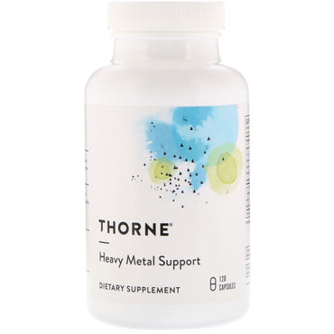 Thorne Research, Support pour métaux lourds, 120 gélules