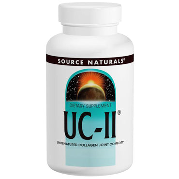 Source Naturals, UC-II, 40 mg, 120 gélules