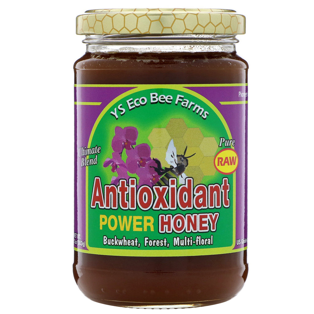 YS Eco Bee Farms, Antioxidans-Power-Honig, 13,5 oz (383 g)