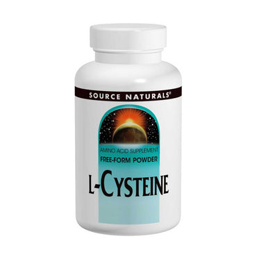 แหล่ง Naturals, L-Cysteine, 3.53 ออนซ์ (100 กรัม)