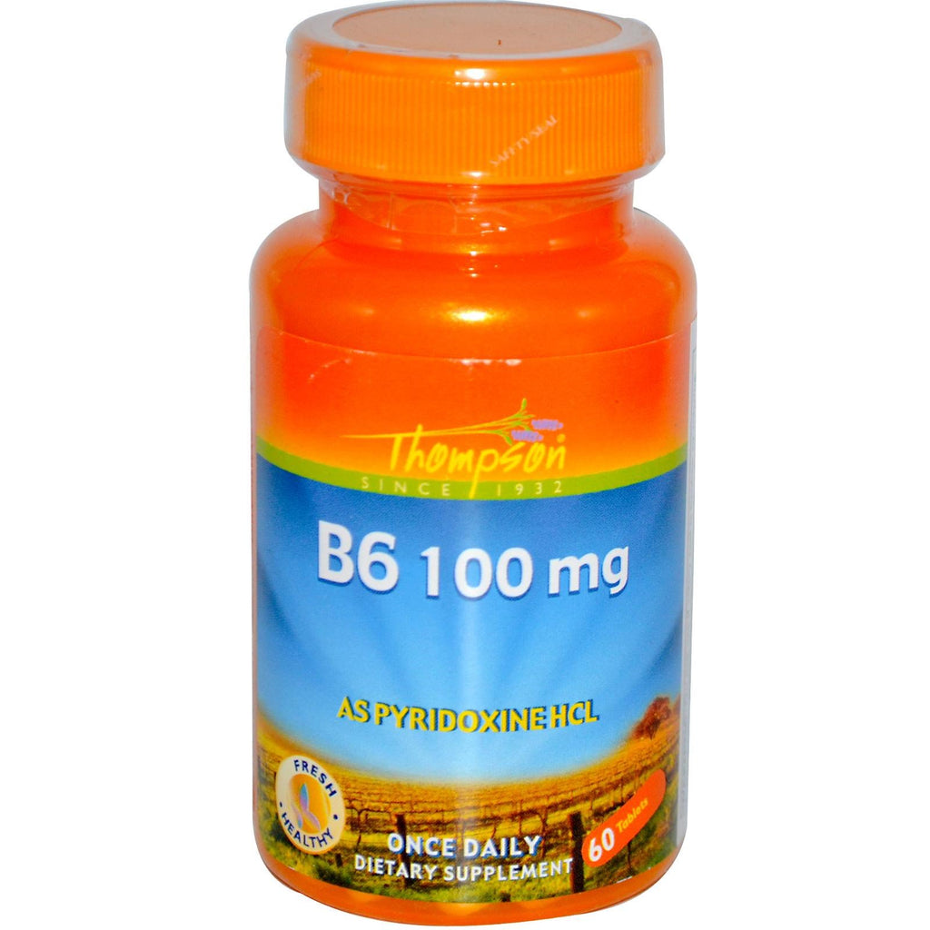 Thompson, B6, 100 mg, 60 compresse