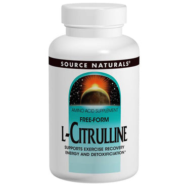 Source Naturals、L-シトルリン、500 mg、120 カプセル