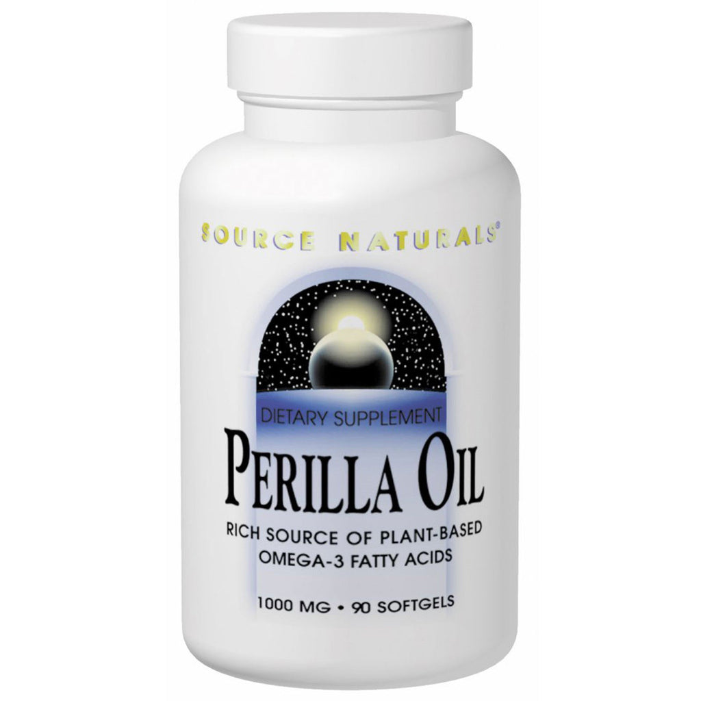 Source Naturals, Perilla-olie, 1000 mg, 90 softgels