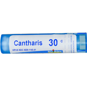Boiron, remedios únicos, Cantharis, 30 °C, aproximadamente 80 gránulos