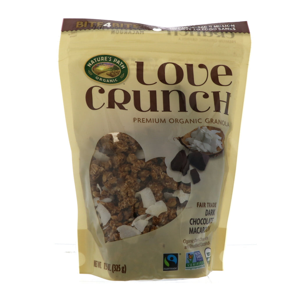 Nature's Path, Love Crunch, Premium  Granola, Dark Chocolate Macaroon, 11.5 oz (325 g)