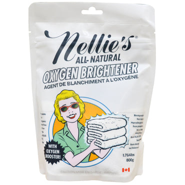 Nellie's All-Natural, azurant à l'oxygène, 1,764 lb (800 g)