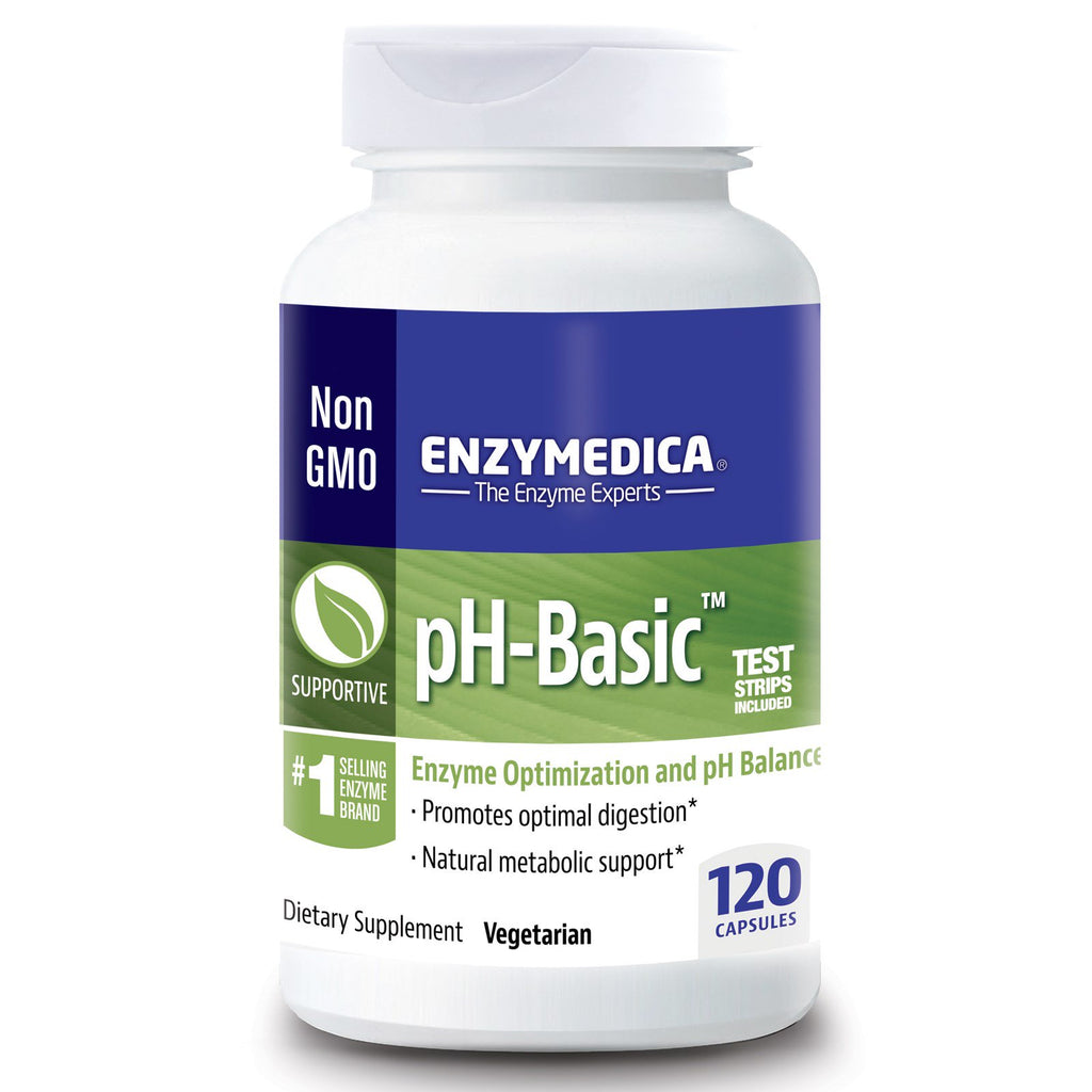 Enzymedica、pH-Basic、120 カプセル
