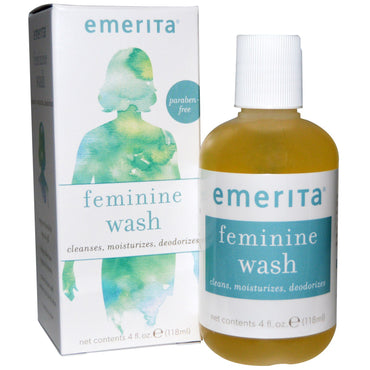 Emerita, Feminin, Wash, 4 fl oz (118 ml)