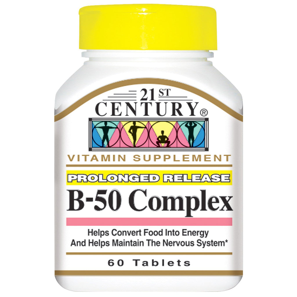 21. århundrede, b-50 kompleks, 60 tabletter