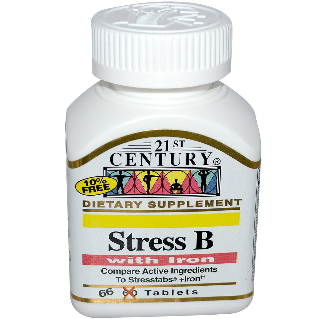ศตวรรษที่ 21 ความเครียด B พร้อมธาตุเหล็ก 66 เม็ด