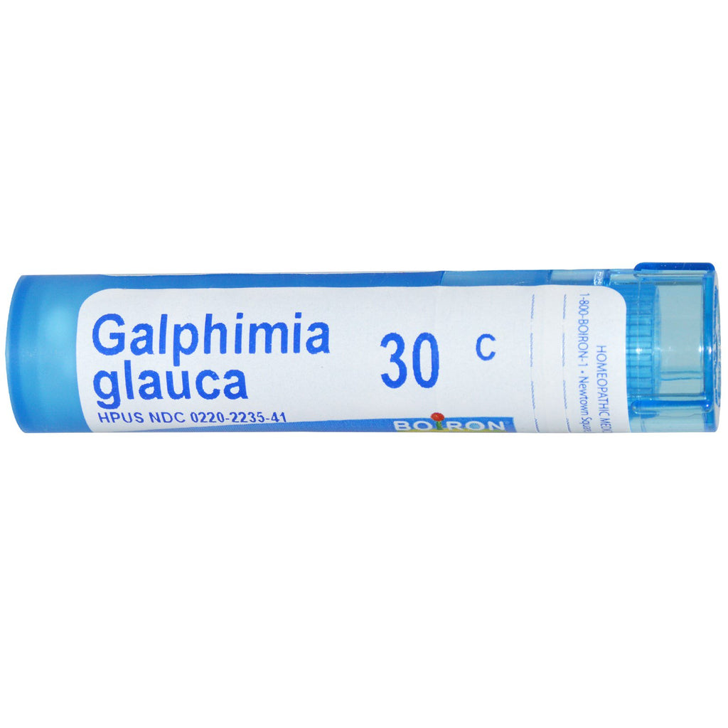 Boiron, remèdes uniques, Galphimia Glauca, 30 °C, environ 80 granulés