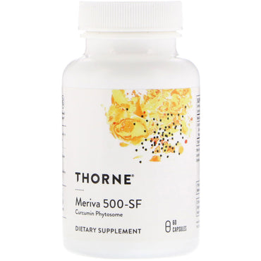 Thorne Research, ميريفا 500-SF، 60 كبسولة