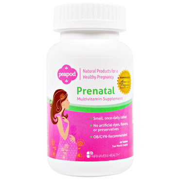 Fairhaven Health, Prenatal Mutlivitamin Supplement, 60 Tablets