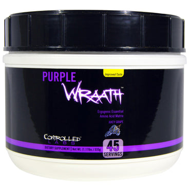 Controlled Labs, Purple Wraath, uva jugosa, 1,17 lbs (535 g)